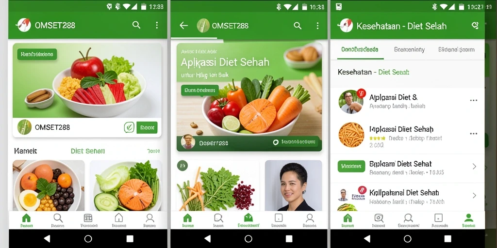 Tampilan antarmuka OMSET288 yang sederhana dan menarik.