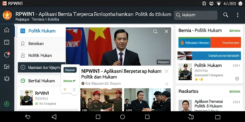 Antarmuka pengguna RPWIN1 yang informatif dan menarik.